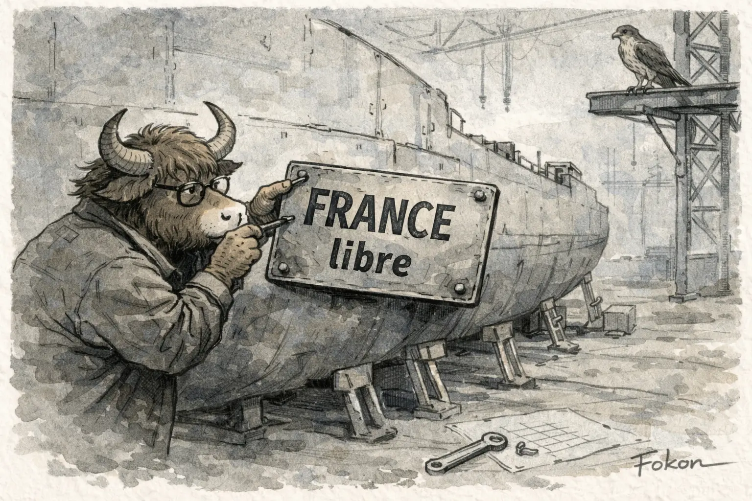 Porte-avions France libre : Emmanuel Macron annonce le nom du futur navire et un programme à 10 milliards