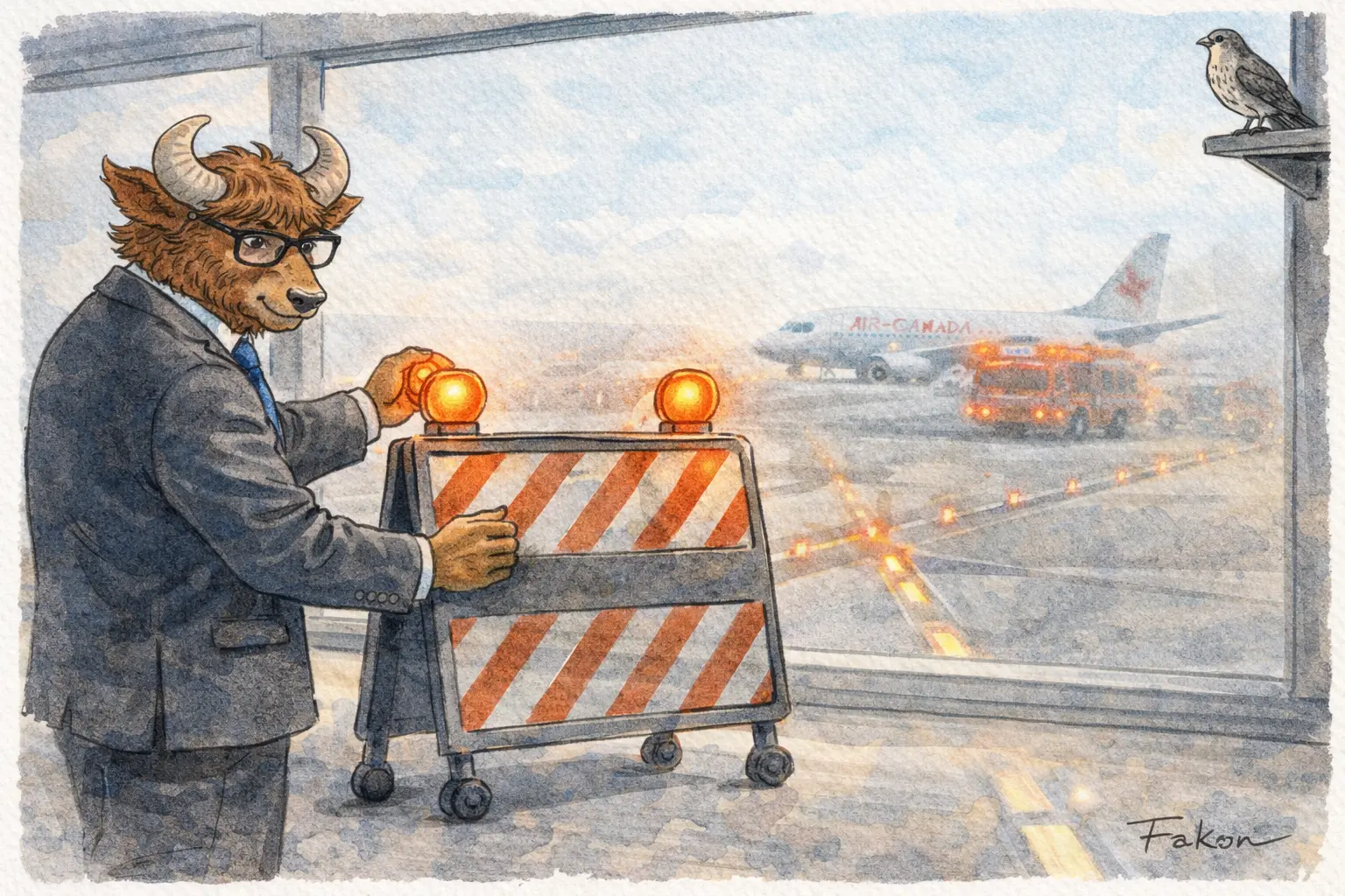 LaGuardia : un avion d’Air Canada percute un véhicule de secours, deux pilotes meurent