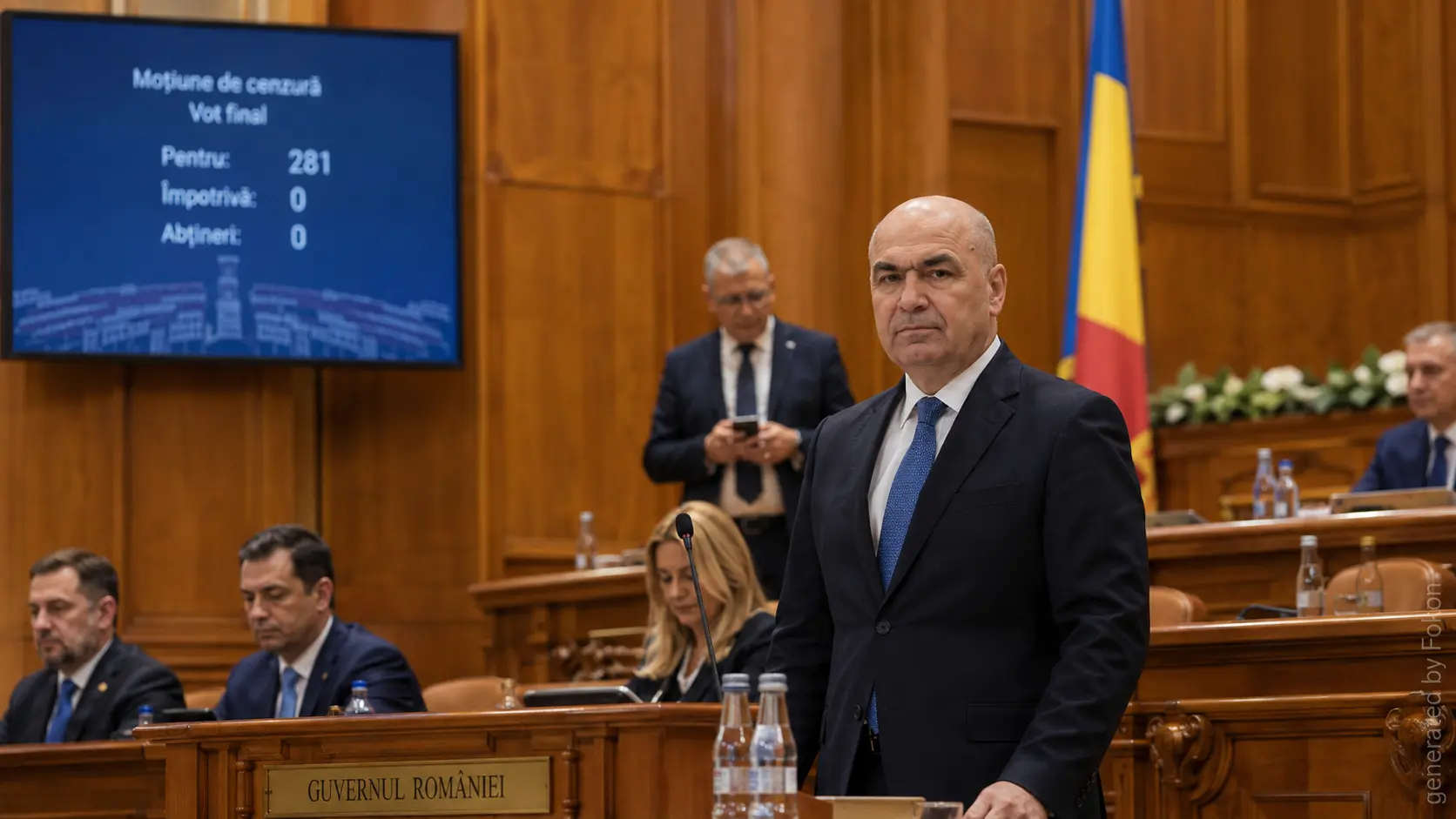 Roumanie : le Parlement renverse le gouvernement Bolojan par 281 voix