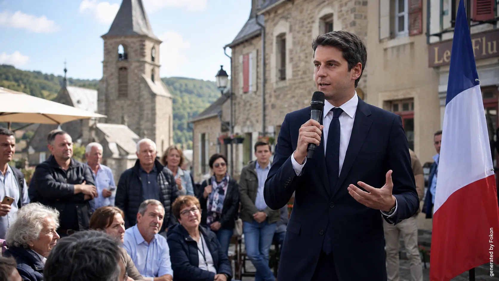 Présidentielle 2027 : Gabriel Attal officialise sa candidature en Aveyron